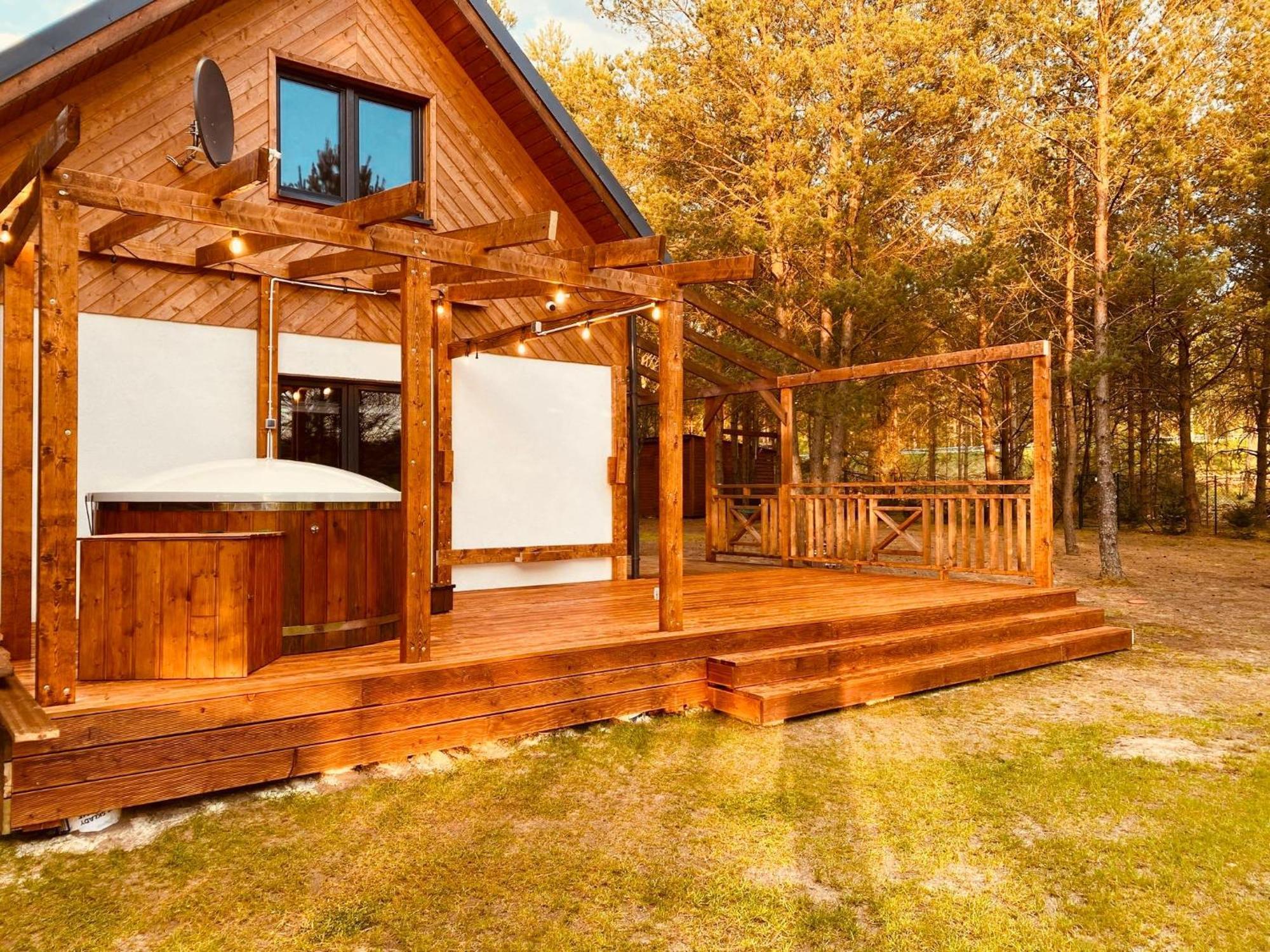 Domek Bartoszylas Z Sauna I Balia Exterior photo